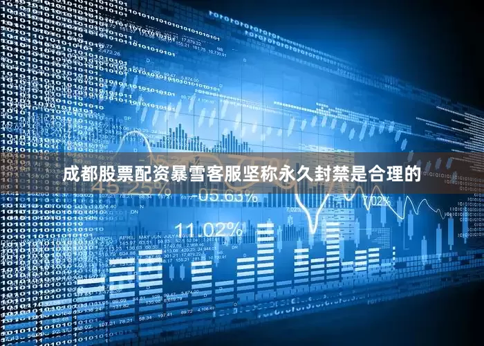 成都股票配资暴雪客服坚称永久封禁是合理的